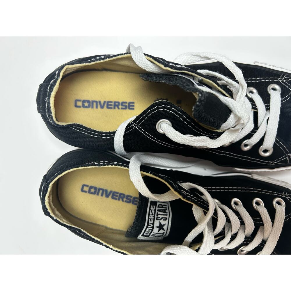 Converse Women's Size 8.5 Black Chuck's Sneakers Shoes - Picture 7 of 8